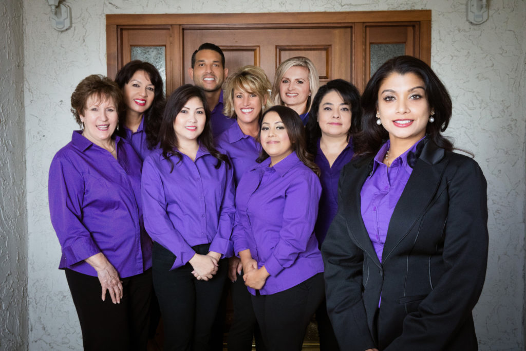 The dental team of Santa Teresa Dental Center at the San Jose Office.